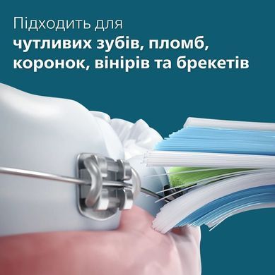 Philips Щетка зубная электр. Sonicare 4100 Series, 31т. колеб/мин, насадок-1, зеленый HX3689/43 фото