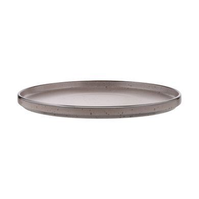 ARDESTO Dinner plate Fasano, 26cm, ceramic, gray-brown AR0426GB фото