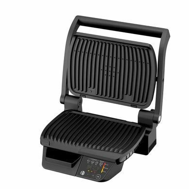 Tefal Гриль Tefal прижимний Optigrill , 2000Вт, з`ємні пластини, метал, чорний GC7P0810 фото