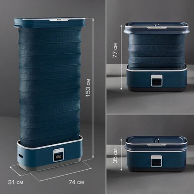 Tefal Автоматический паровой шкаф Care For You First, 1500Вт, 1200мл, паровой удар -35гр, синий YT2020E0 фото