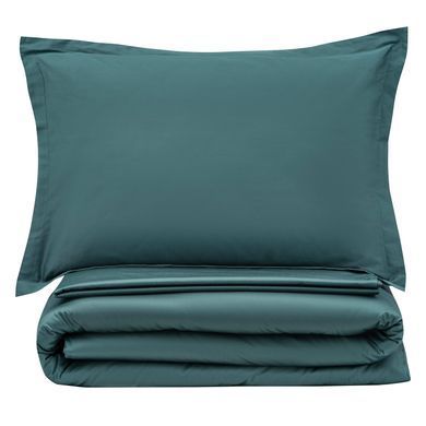 ARDESTO КПБ 2.0сп Mix&Match Premium, підковдра 200х220см, простирадло 240х260см, наволочки (2) 50х70см, 100% бавовна, сатин, зелений