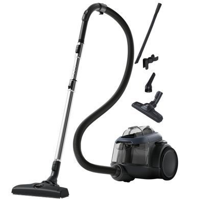 Electrolux Пылесос контейнерный, 700Вт, конт пыль -1.6л, HEPA12, 4 насадки, синий EL61C3DB фото