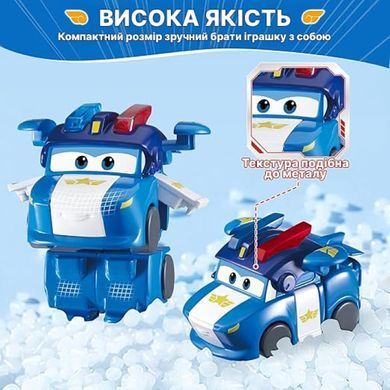 Super Wings Ігрова фігурка-трансформер Super Wings Transform-a-Bots Люсі (Lucie), 5см EU780035 фото