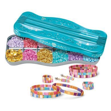 Cra-Z-Art Cra-Z-Art Making Kit Dots & Dashes Tila Bead Bracelet Studio Beaded Bracelet 65606CRA фото