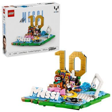 LEGO Конструктор LEGO Editions Football Ліонель Мессі &mdash; найкращі моменти футбольних матчів 43011 фото