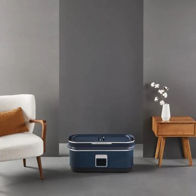 Tefal Автоматический паровой шкаф Care For You First, 1500Вт, 1200мл, паровой удар -35гр, синий YT2020E0 фото