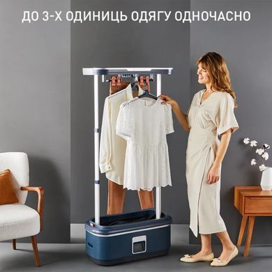 Tefal Автоматический паровой шкаф Care For You First, 1500Вт, 1200мл, паровой удар -35гр, синий YT2020E0 фото