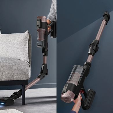 Rowenta Пилосос Rowenta безпровідний X-Force Flex 16.60 Aqua Animal, 315Вт, вологе прибирання, конт пил -0.65л, автон. робота до 120хв, HEF system 99,9%, чорно-бронзовий RH9CD9E0 фото