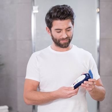 Moser WAHL hair clipper Color Pro Lithium, network, vibration motor, nozzles-10, steel, case, white-blue 79600-3716 фото