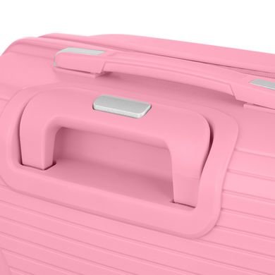 Набір пластикових валіз 2E, SIGMA, (L+M+S),4 колеса, рожевий 2E-SPPS-SET3-PK фото