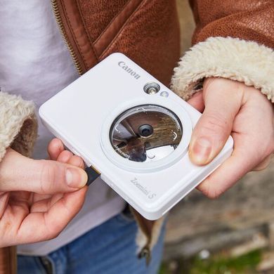Canon Портативна камера-принтер ZOEMINI S ZV123 PW 3879C006 фото