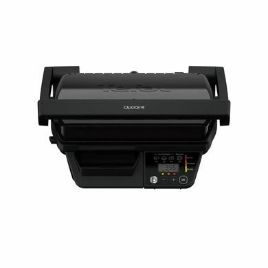 Tefal Гриль Tefal прижимний Optigrill , 2000Вт, з`ємні пластини, метал, чорний GC7P0810 фото