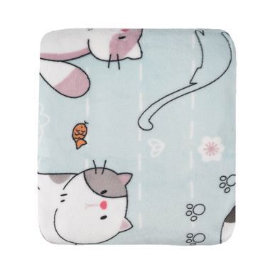 ARDESTO Плед Ardesto Flannel 160х200см, 100% поліестер, милі котики