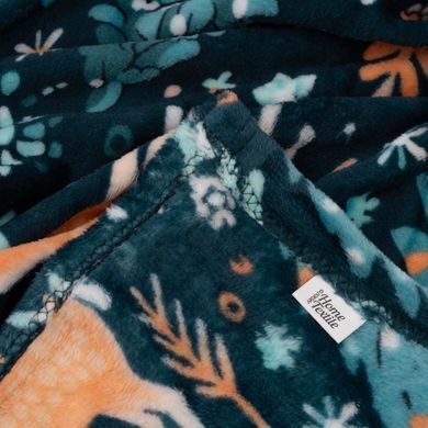 ARDESTO Плед Ardesto Christmas Flannel 160х200см, 100% поліестер, олені, зелений