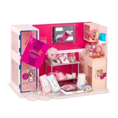 Игровой набор Our Generation Ветеринарная клиника, розовый BD35140Z фото