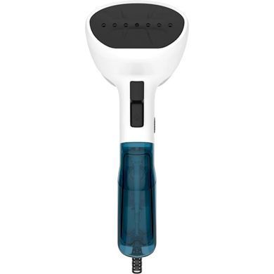 Отпариватель Tefal компактный Access Steam First&nbsp;, 1300Вт, 70мл, постоянный пар - 20гр, пластик подошв., бело-голубой DT6130E0 фото