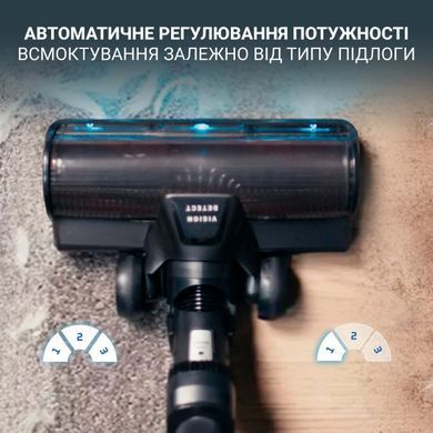 Rowenta Пилосос Rowenta безпровідний X-Force Flex 16.60 Aqua Animal, 315Вт, вологе прибирання, конт пил -0.65л, автон. робота до 120хв, HEF system 99,9%, чорно-бронзовий RH9CD9E0 фото