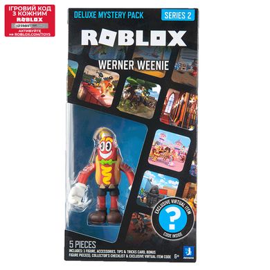 Roblox Игровая коллекционная фигурка Deluxe Mystery Pack Werner Weenie S2 ROB0588 фото