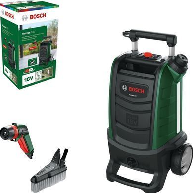Bosch Минимойка аккумуляторная Fontus 18V 18В 20бар 386л/ч 7.5кг без АКБ и ЗП 0.600.8B6.102 фото