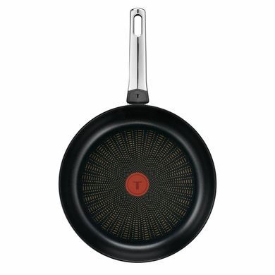 Tefal Frying pan Tefal Emotion+, 28 cm, stainless steel, bakelite, black E3270644 фото
