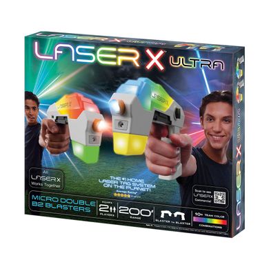 Игровой набор для лазерных боев - LASER X ULTRA MICRO ДЛЯ ДВУХ ИГРОКОВ 87551 фото