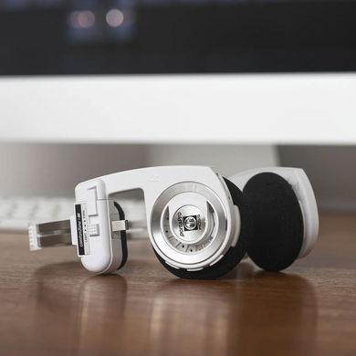 Koss Koss Porta Pro On-Ear Headphones, BT 5.2, Wireless, Mic, Arctic White 198178.101 фото