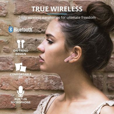 Навушники Trust Primo Touch True Wireless Mic Pink 23782_TRUST фото