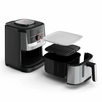 Tefal Мультипіч Tefal Easy Fry Silence Smart, 1670Вт, чаша-5л, сенсорне керув., 55 програм, пластик, сірий EY572DE1 фото