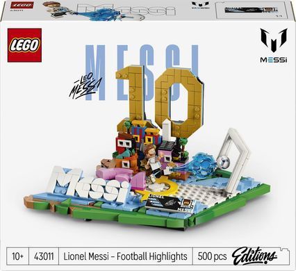 LEGO Конструктор LEGO Editions Football Ліонель Мессі &mdash; найкращі моменти футбольних матчів 43011 фото