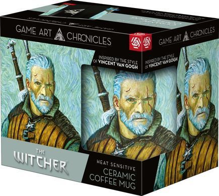 GoodLoot Чашка Game Art Chronicles: The Witcher Geralt Van Gogh 5908305247661 фото