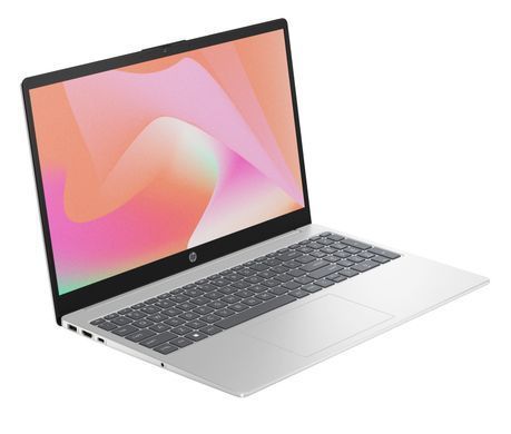 Ноутбук HP 15-fd0112ua 15.6" FHD IPS AG, Intel N100, 8GB, F256GB, UMA, DOS, сріблястий DM8C0EA фото