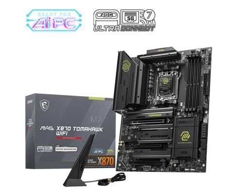 MSI Материнcька плата MAG X870 TOMAHAWK WIFI sAM5 X870 4xDDR5 HDMI WiFi BT ATX 911-7E51-010 фото