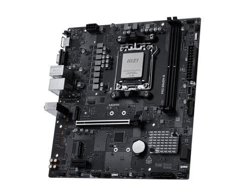 MSI Материнcька плата PRO B840M-B sAM5 B840 2xDDR5 M.2 HDMI DSub mATX 911-7E76-002 фото
