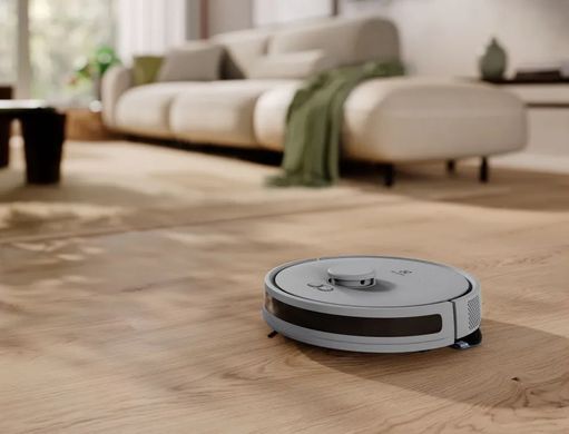 Electrolux Робот-пылесос, h=10см, влажная уборка, конт пыль -0.3л, вода -0.3л, автон. раб. до 140мин, Wi-Fi, серый ER71HW1UG фото