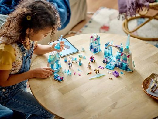 LEGO Конструктор Disney Крижаний палац Ельзи 43244 фото