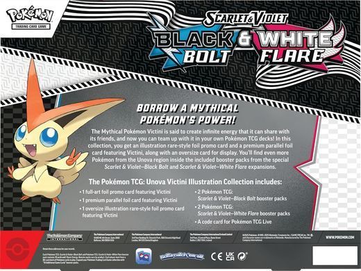 Pokemon TCG Колекційна карткова гра Pokemon: Unova Victini Illustration Collection SV10.5 196214112582 фото
