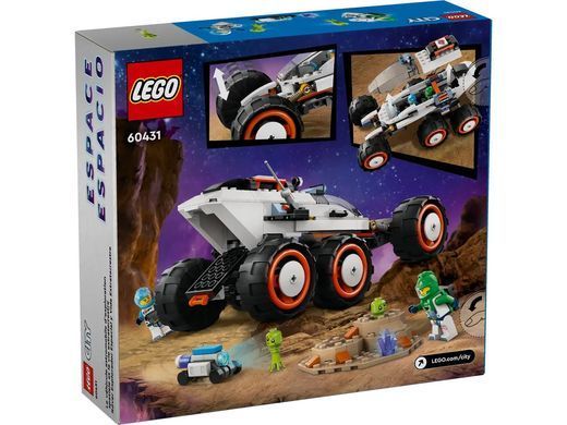 LEGO Конструктор City Космічний дослідницький всюдихід й інопланетне життя 60431 фото