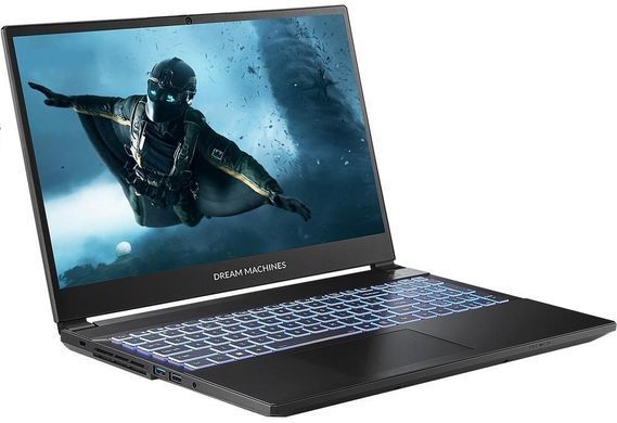 Dream Machines Ноутбук Dream Machines RG5050-15 15.6FHD IPS, Intel i7-13620H, 32GB, F1TB, NVD5050-8, DOS, чорний RG5050-15UA29 фото