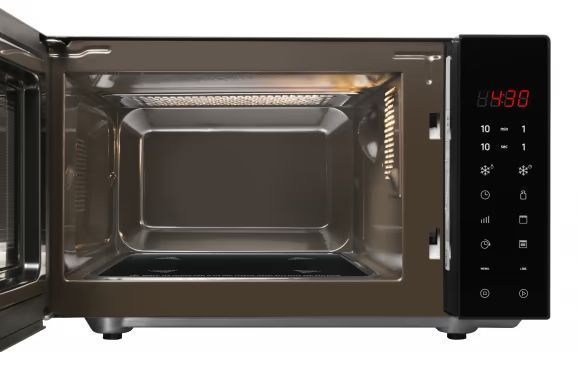 Hansa Microwave oven, 20L, electronic control, grill, 700W, black AMGF20E1GFBH фото