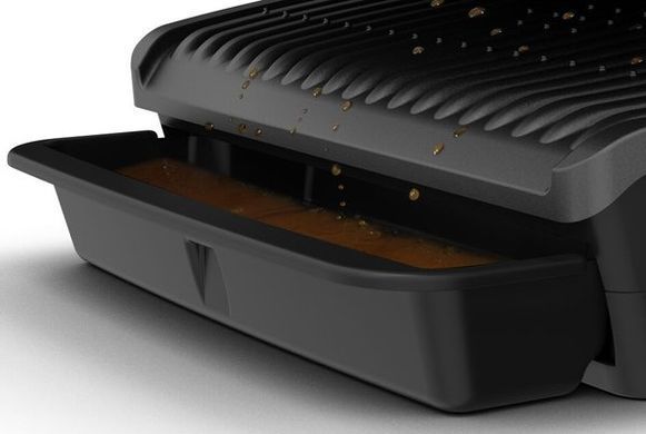 Tefal Гриль прижимной OptiGrill Elite 2000Вт, темп. режимов-15, съёмные пластины, металл, черный GC750830 фото