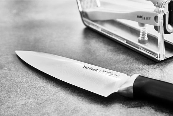 Tefal Ніж з чохлом-точилкою Eversharp 16,5 см (K2569004) K2569004 фото