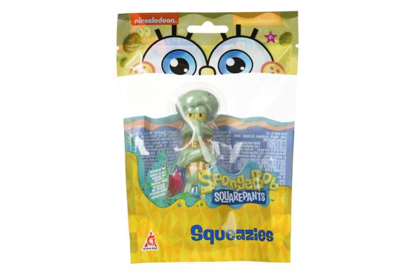 Ігрова фігурка-сквіш SpongeBob Squeazies Squidward EU690304 фото