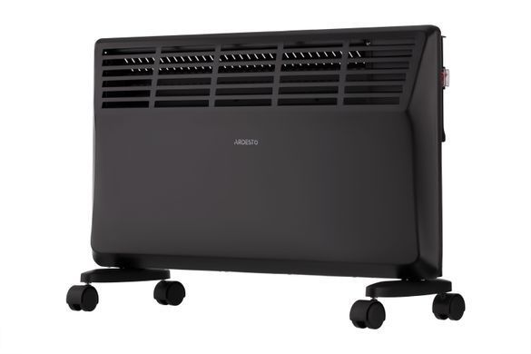 Конвектор електричний Ardesto CHB-2000MBD 2000 Вт, 20 м2, відкритий нагрів. елемент, IP20, мех. керування, тримач для сушіння, ємність для зволоження, чорний CHB-2000MBD фото