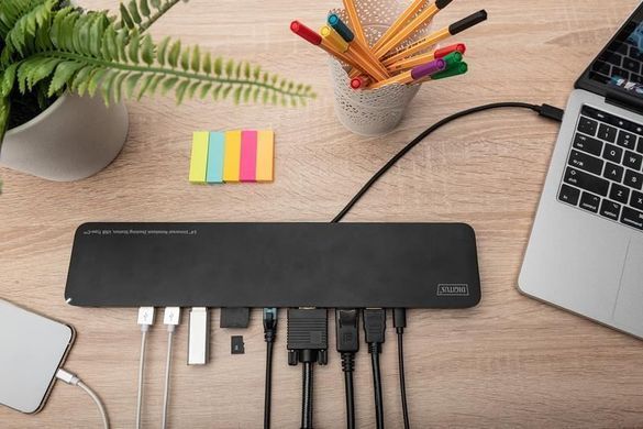 Digitus Док-станція 14" Universal Notebook USB-C, 14 Port DA-70868 фото