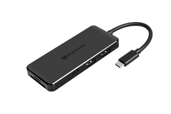 Transcend Хаб USB 3.1 Type-C > 2xUSB 3.1 Type-A/2xType-C/microSD/SD, пасивний TS-HUB5C фото