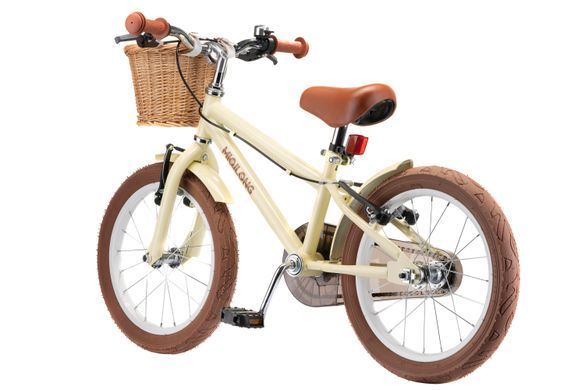 Miqilong Детский велосипед RM 16" бежевый ATW-RM16-BEIGE фото