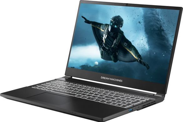 Dream Machines Ноутбук Dream Machines RG5050-15 15.6FHD IPS, Intel i7-13620H, 32GB, F1TB, NVD5050-8, DOS, чорний RG5050-15UA29 фото