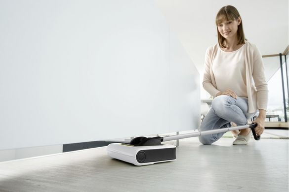 Karcher Пылосос безпроводной KB 5, 20Вт, конт пыл -0.37л, автон. работа до 30мин, желто-черный 1.258-050.0 фото