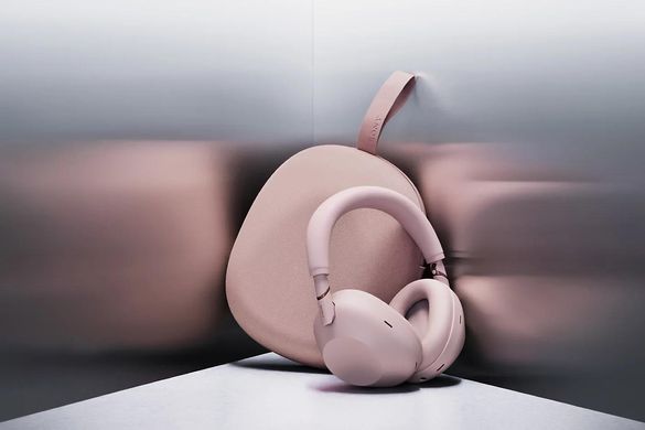 Sony Навушники Over-ear WH-1000XM6 BT 5.3, ANC, Hi-Res, AAC, LDAC, LC3, Wireless, Mic, Рожевий WH1000XM6P.E фото