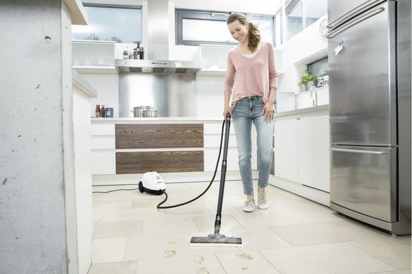 Karcher Пароочисник SC 2 EasyFix, 1500Вт, 1000мл, 3.2Бар, білий 1.512-600.0 фото